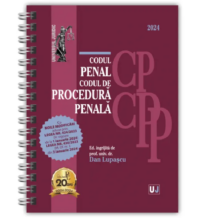 Codul penal și Codul de procedură penală. Ianuarie 2024
