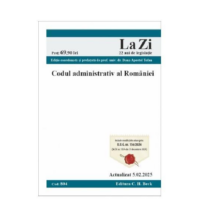 Codul administrativ al Romaniei. Cod 804. Actualizat la 5.02.2025