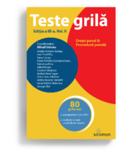 Teste grilă. Ediția a IX-a. Vol. II. Drept penal • Procedură penală