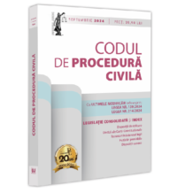 Codul de procedura civila: septembrie 2024