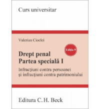 Drept penal. Partea speciala I