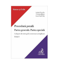 Procedură penală. Partea generală. Partea specială